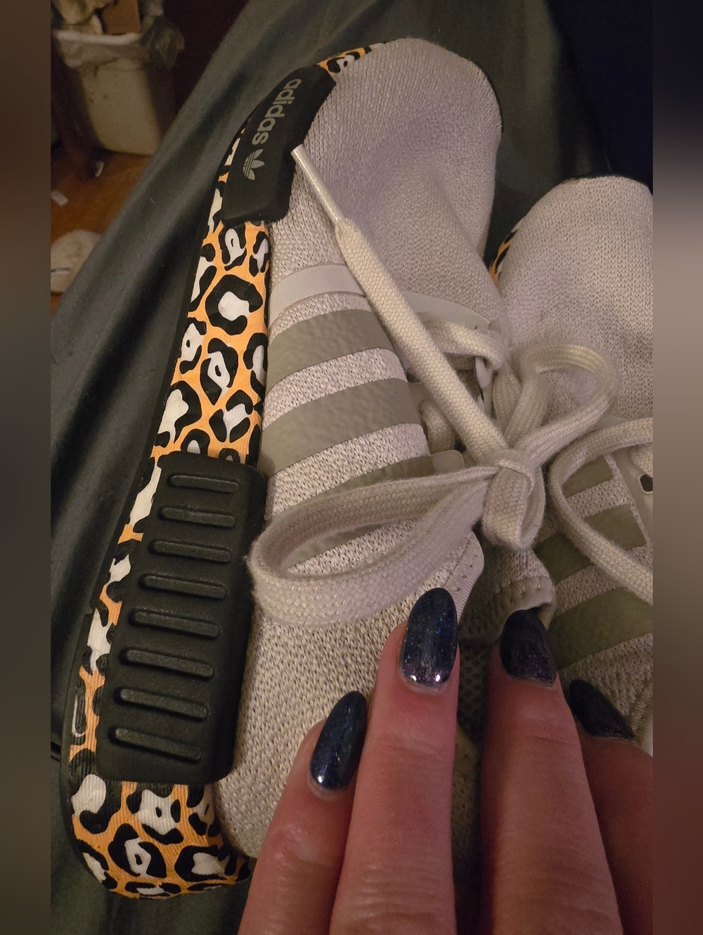 2021 Adidas Womens NMD_R1 'Bliss Leopard' Size 7.5 - Picture 5 of 6